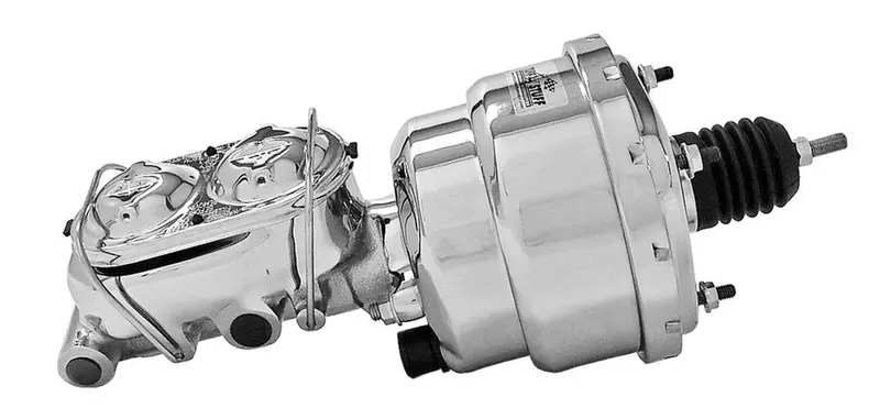 7In Brake Booster Chrome W/2018Na Master Cylinder 1