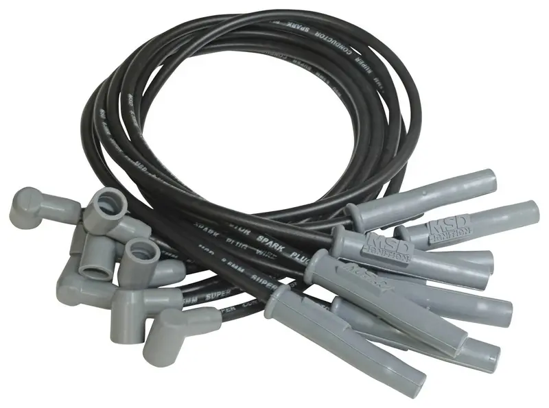 8.5Mm Spark Plug Wire Set - Black 1