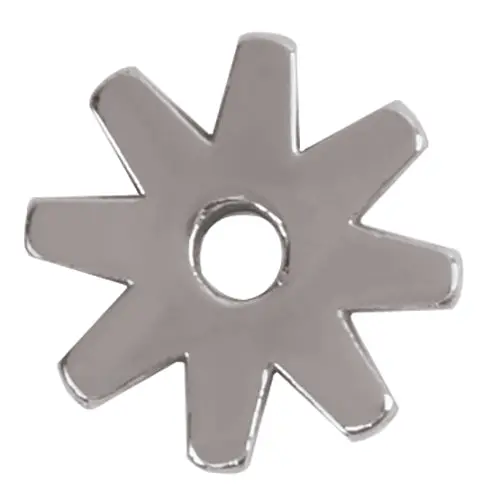 8 Point Replacement Rowel, Stainless Steel, 1" Pair 1