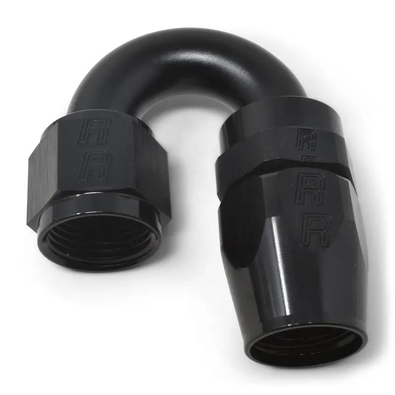 8An 180Deg Hose End Proclassic Swivel Black 1