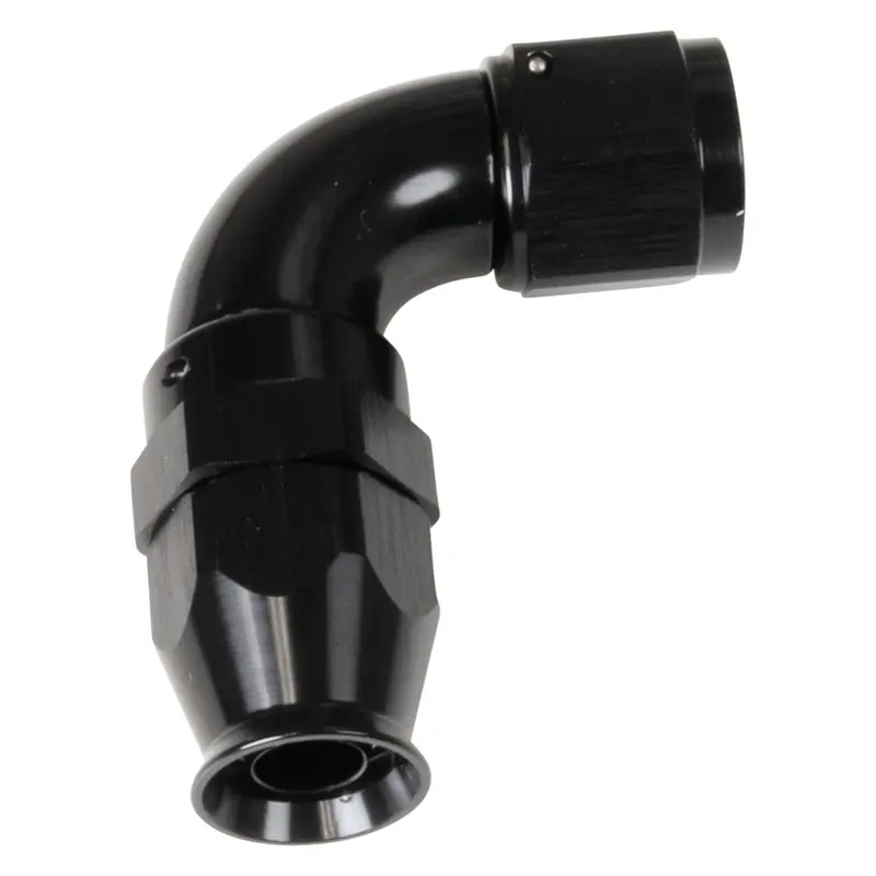 8An 90Deg Pro Hose End Ptfe Black 1
