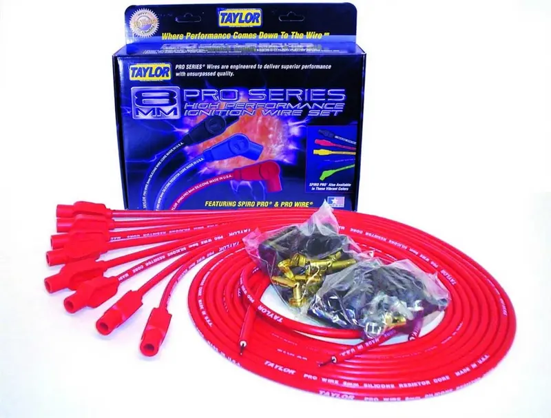 8Mm Red Pro Wire 180 Dgr 1