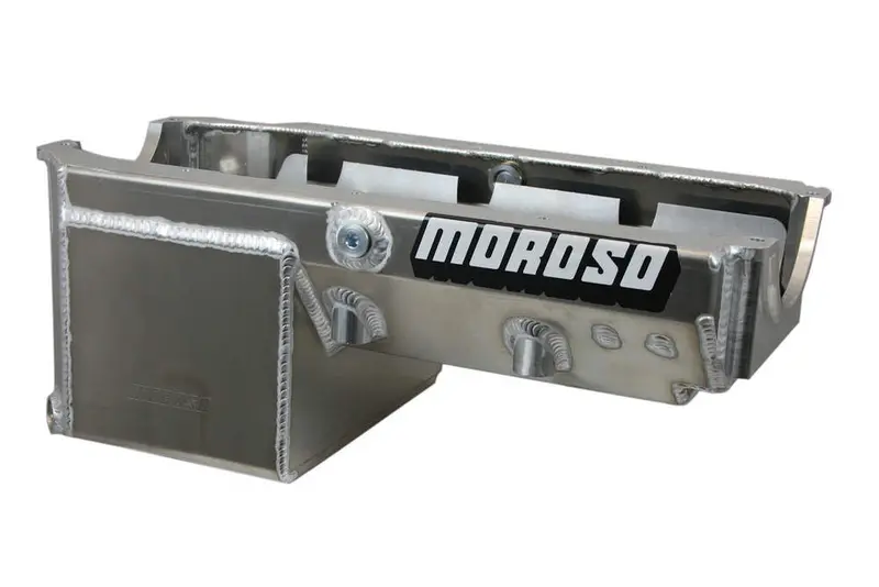 8Qt Oil Pan - Sbc Drag Race W/2-Piece Rear Main 1