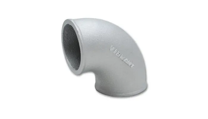 90 Degree Tight Radius Aluminum Bend, 2.5" O.D. 1