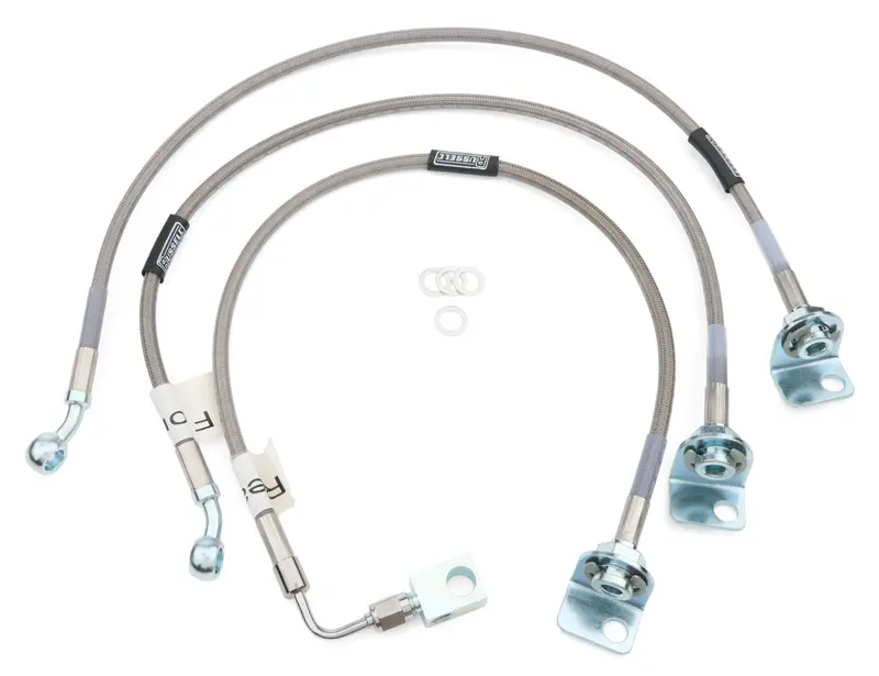 97-06 Wrangler Brk Lines Front Disc Rear Drum 1