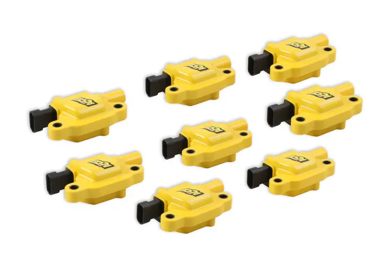 Accel Ignition Coils - Supercoil Gm Ls2/Ls3/Ls7 Engines, Yellow, 8-Pack 2