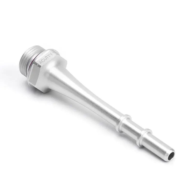 Acuity Instruments 5/16" Quick-Connect To -8 O-Ring Boss (Orb) Adapter, 100Mm Flange To Tip 1