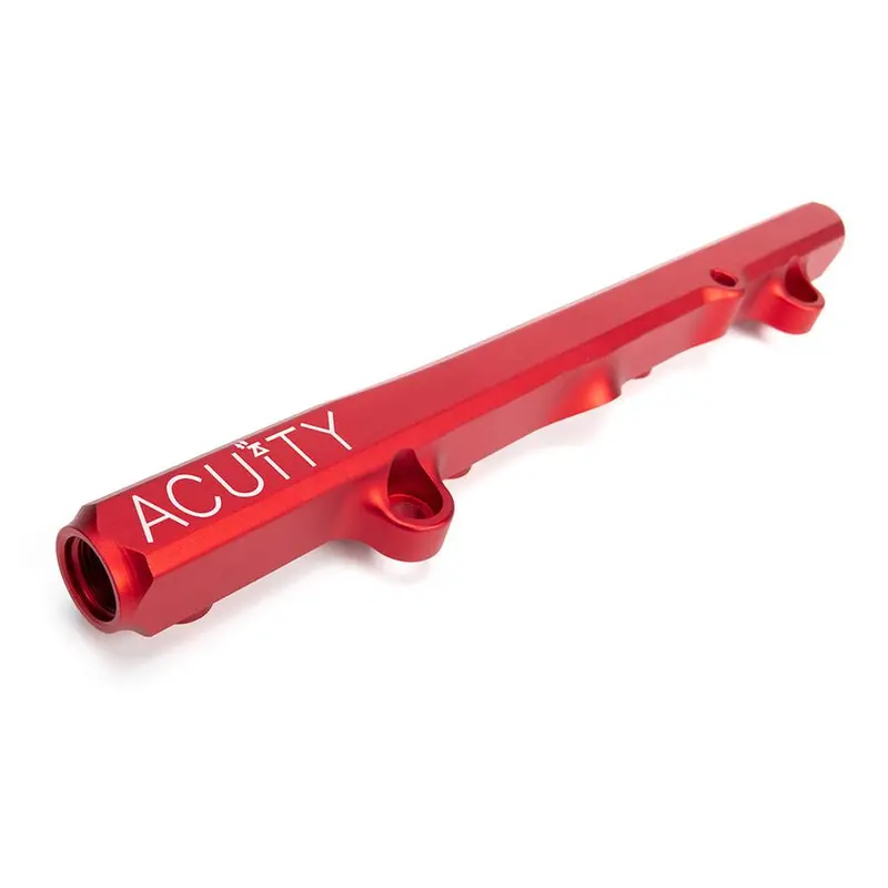 Acuity Instruments K-Series Fuel Rail In Satin Red Finish 1