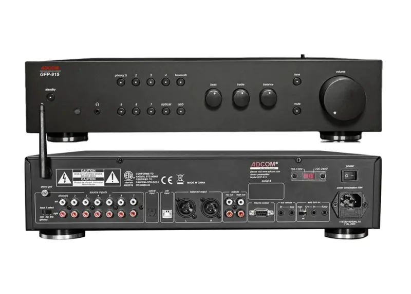 Adcom Gfp-915 Wide Bandwidth Stereo Preamplifier 1