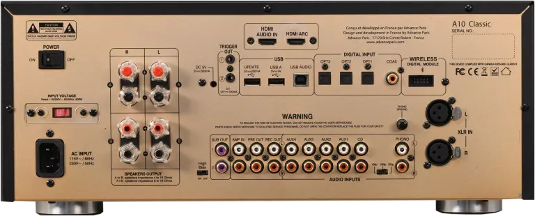 Advance Paris A10 Classic Integrated Amplifier 2