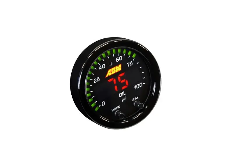 Aem X-Series Pressure 0-100Psi Gauge Kit 30-0301 1