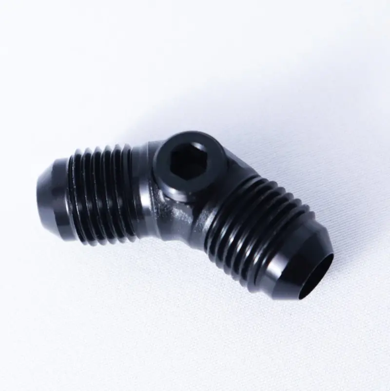 An Male Union With 1/8″ Npt Port Adapter – 45 Degree 1