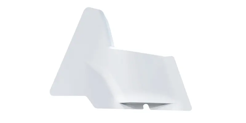 Arm Guard Right Sprint Car White 1