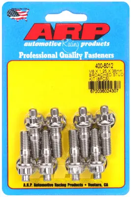 Arp Intake / Exhaust Manifold Bolts M8 X 1.25 X 38Mm Broached - 8 Piece Stud Kit 1