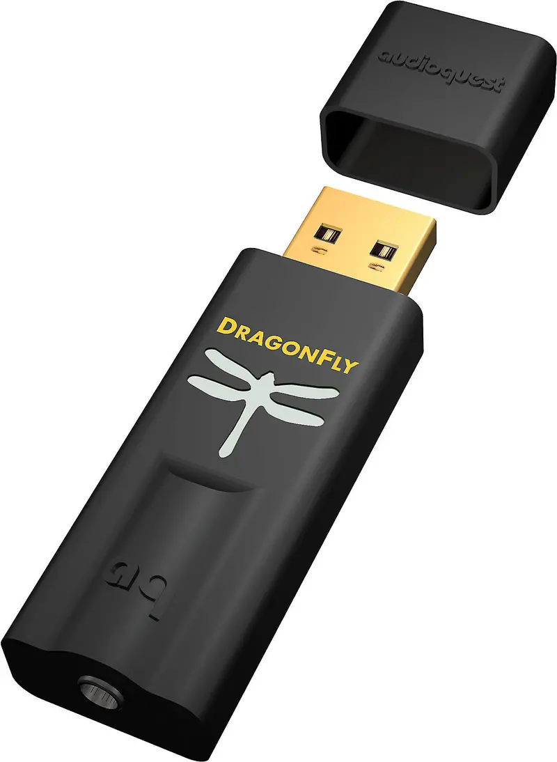 Audioquest Dragonfly Black Headphone Amp/Dac (Floor Sample) (Available To Demo) 1