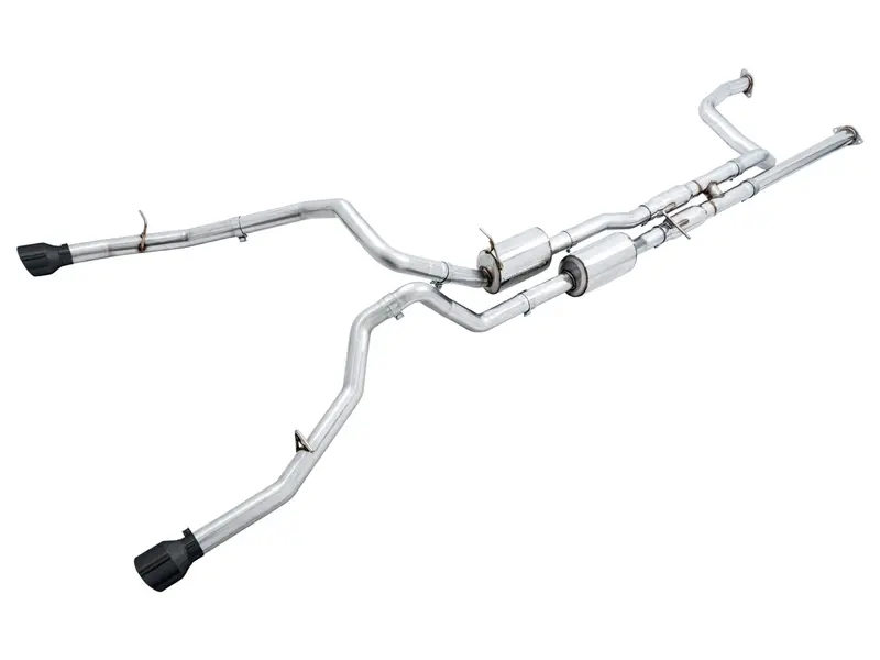 Awe 0Fg Catback Exhaust For Ram Trx - Diamond Black Tips 1