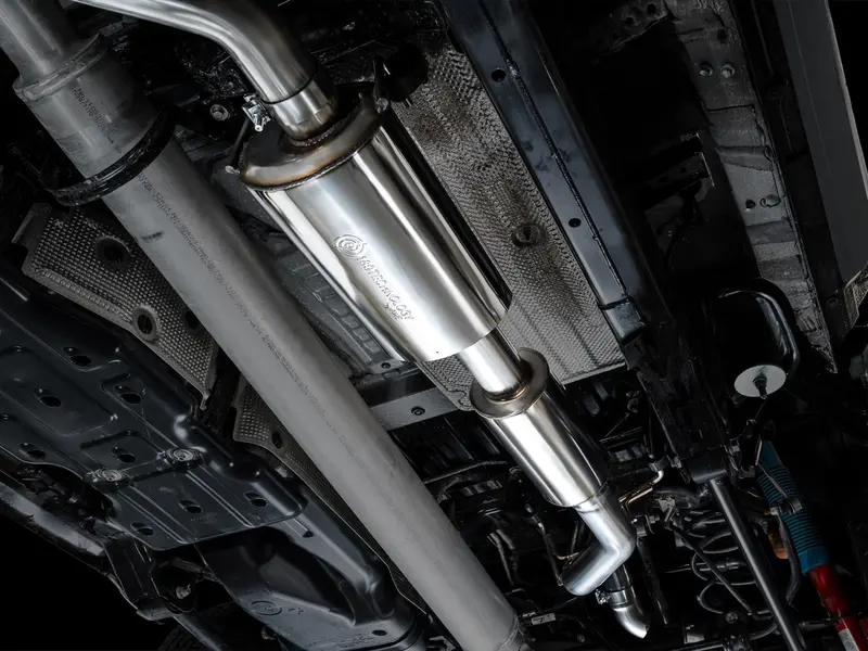Awe 0Fg Exhaust For 4Th Gen Toyota Tacoma - Dual Diamond Black Tips 2