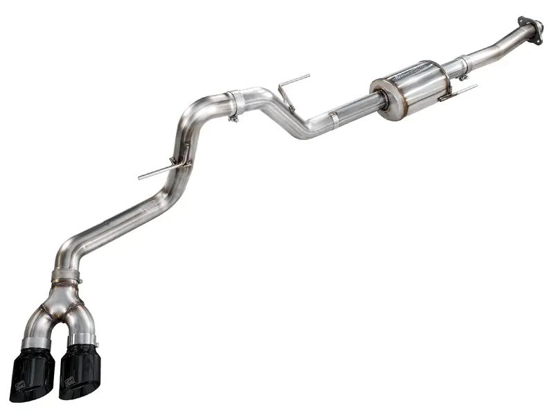 Awe 0Fg Side Exit Exhaust For Ford F-150 Regular Cab - 4.5" Diamond Black Tips 1