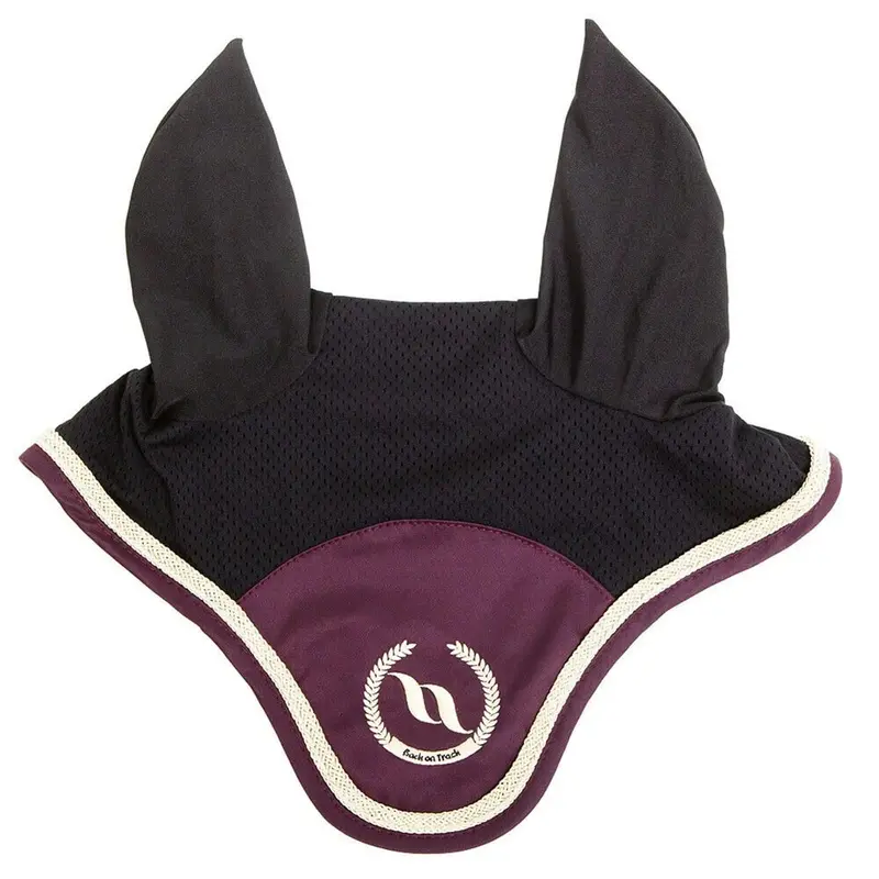 Back On Track Nights Collection Horse Bonnet- Ruby 1