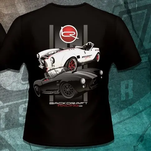Backdraft Racing Crew Neck Shirt – Black or Charcoal