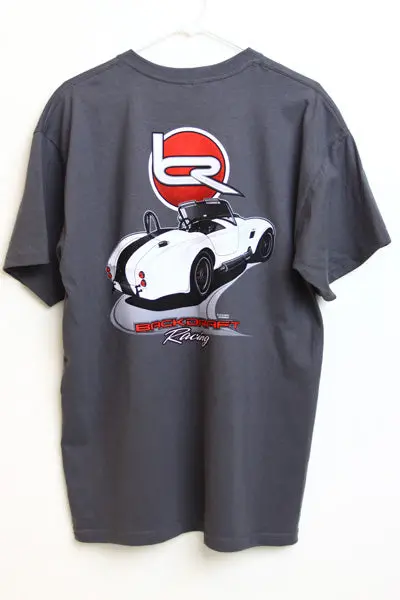 Backdraft "Rear View" Shirt In Charcoal 1