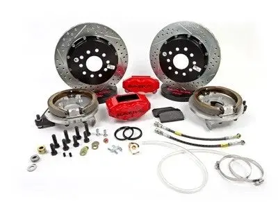 Baer Brakes 13" Ss4+ Rear Brake Kit, Silver, Sdz 1