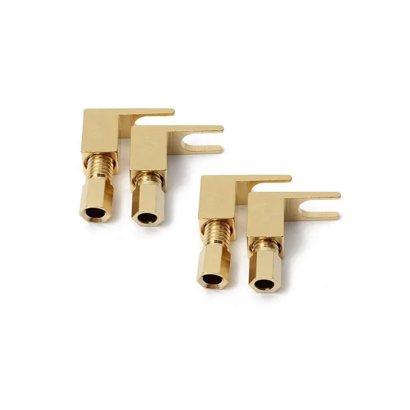 Barrier Strip Spade To Banana Adapter - Fits Vintage Mcintosh And Others - Set Of 4 1