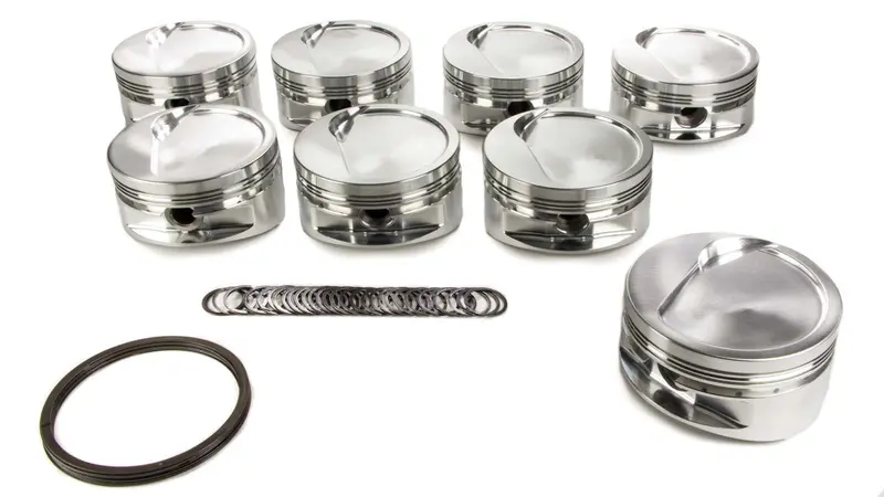 Bbc Dished Piston Set 4.500 Bore -20Cc 1