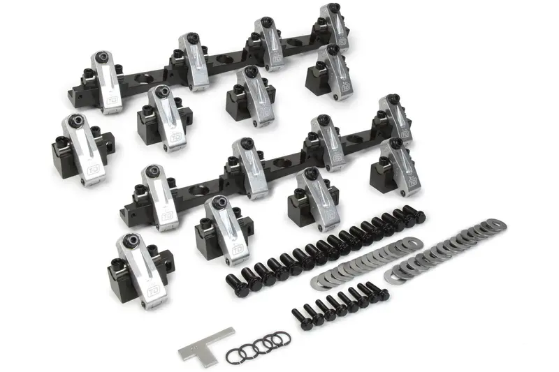 Bbc Shaft Rocker Arm Kit W/Brodix 3X O/P Heads 1