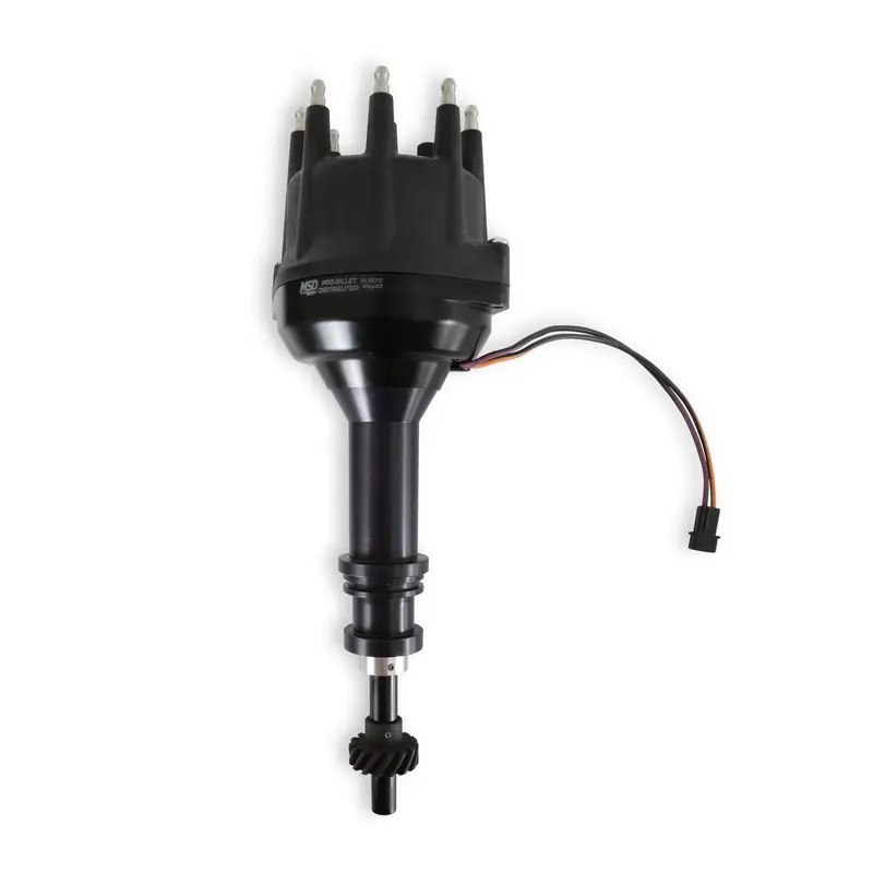Bbf 351C- 460 Pro Billet Distributor Black Finish 1