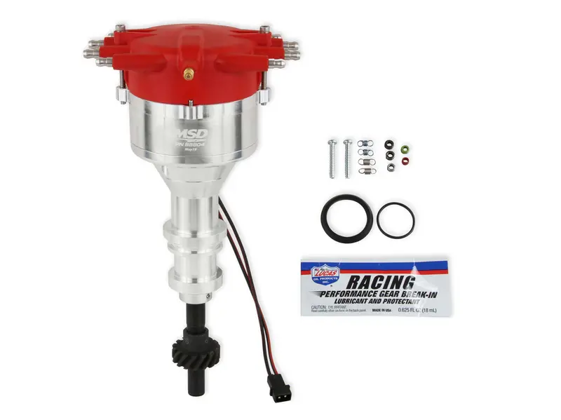 Bbf Billet Distributor W/Low Profile Crab Cap 1