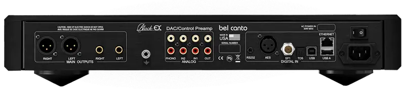 Bel Canto Black Ex Control Preamp/Dac 2