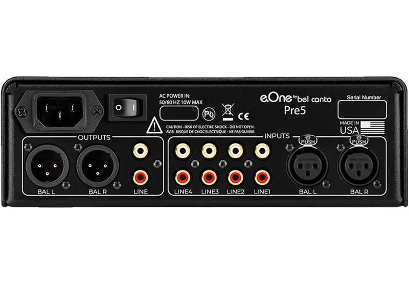 Bel Canto E.One Pre5 Balanced Analog Control Preamplifier (Available To Demo) 2