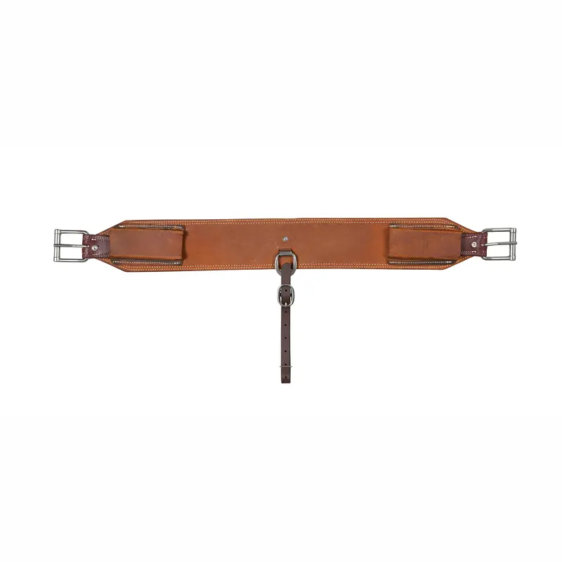 Berlin Custom Leather 4" Golden Roughout Back Cinch 1