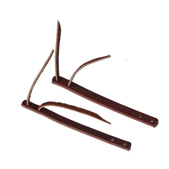 Berlin Custom Leather 5/8" Latigo Replacement Waterloop- Pair 1
