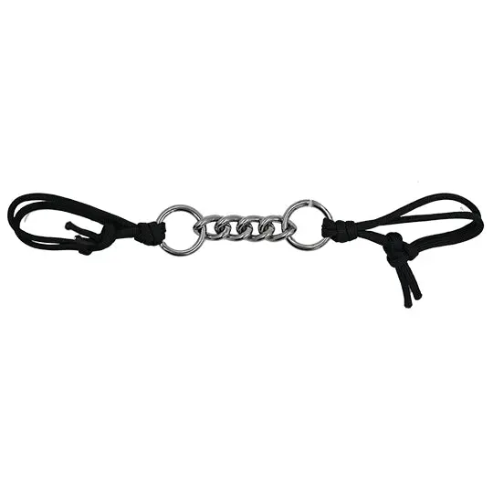 Berlin Custom Leather Black String Curb Chain 1
