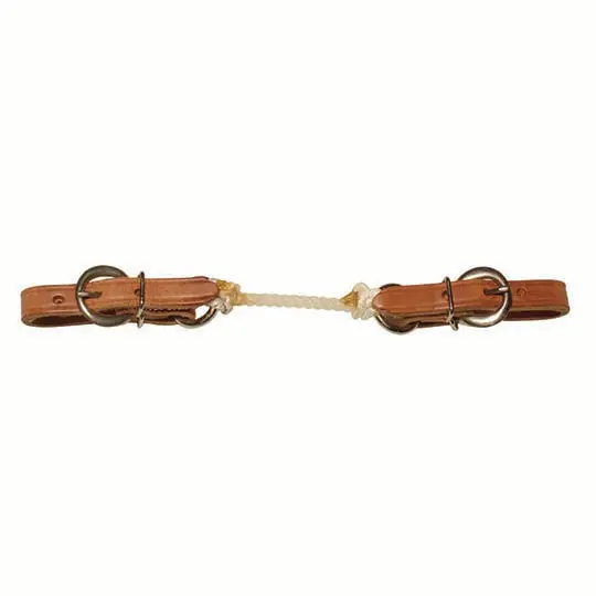 Berlin Custom Leather Natural Rope Curb Strap 1