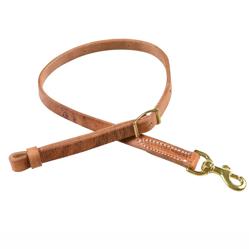 Berlin Custom Leather Pony Tiedown Strap 1