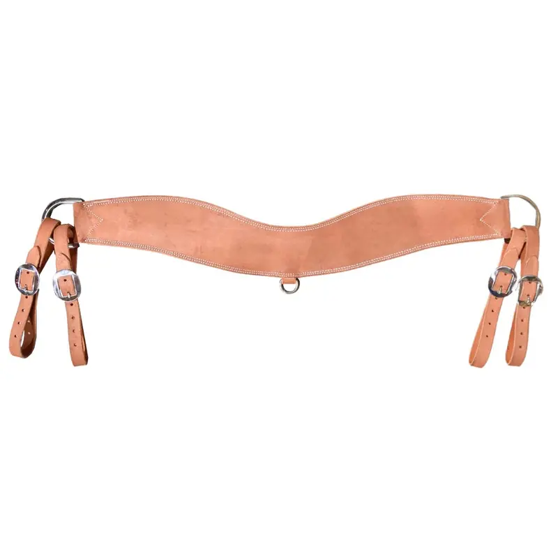 Berlin Custom Leather Rough Out Steertripper Breast Collar 1