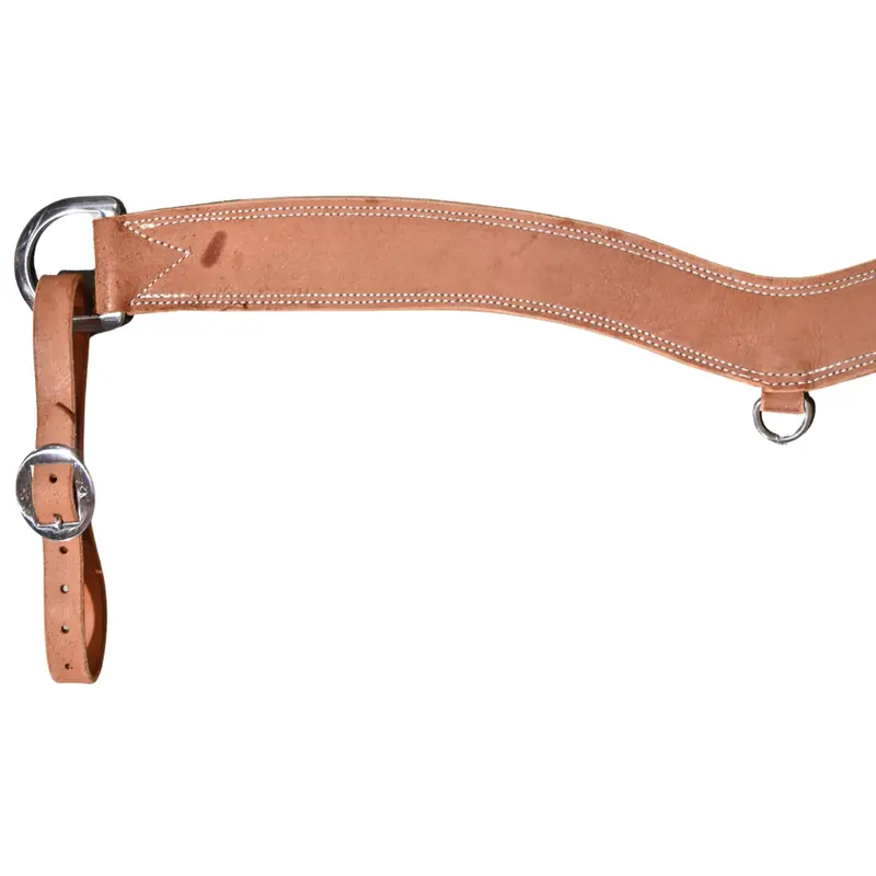 Berlin Custom Leather Tapered Roughout Steer Tripping Breast Collar 2