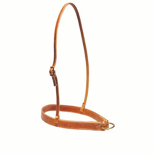 Berlin Custom Leather Tiedown Noseband 1