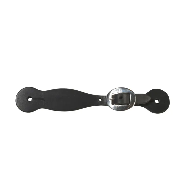 Berlin Custom Leather Women's Black Trailblazer Spur Straps 2