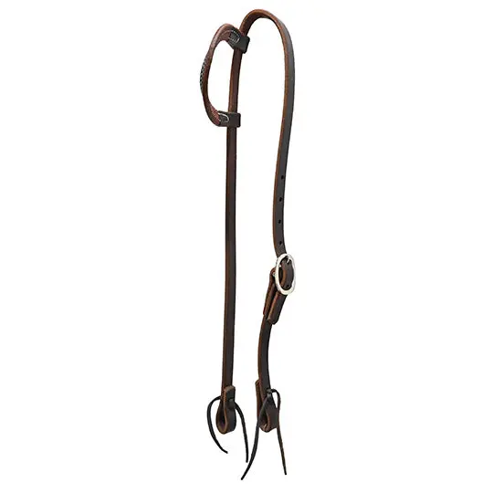 Berlin Leather Economy Oiled Slip Ear Headstall 1