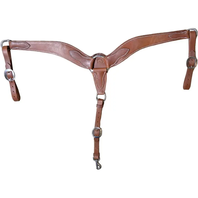 Berlin Leather Oiled Working Breast Collar 1