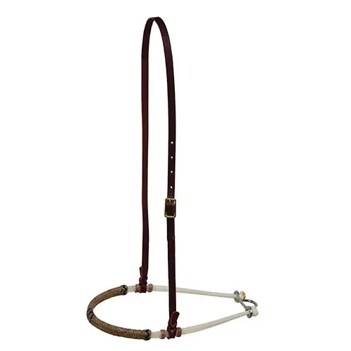 Berlin Leather Tiedown Double Rope Noseband 1