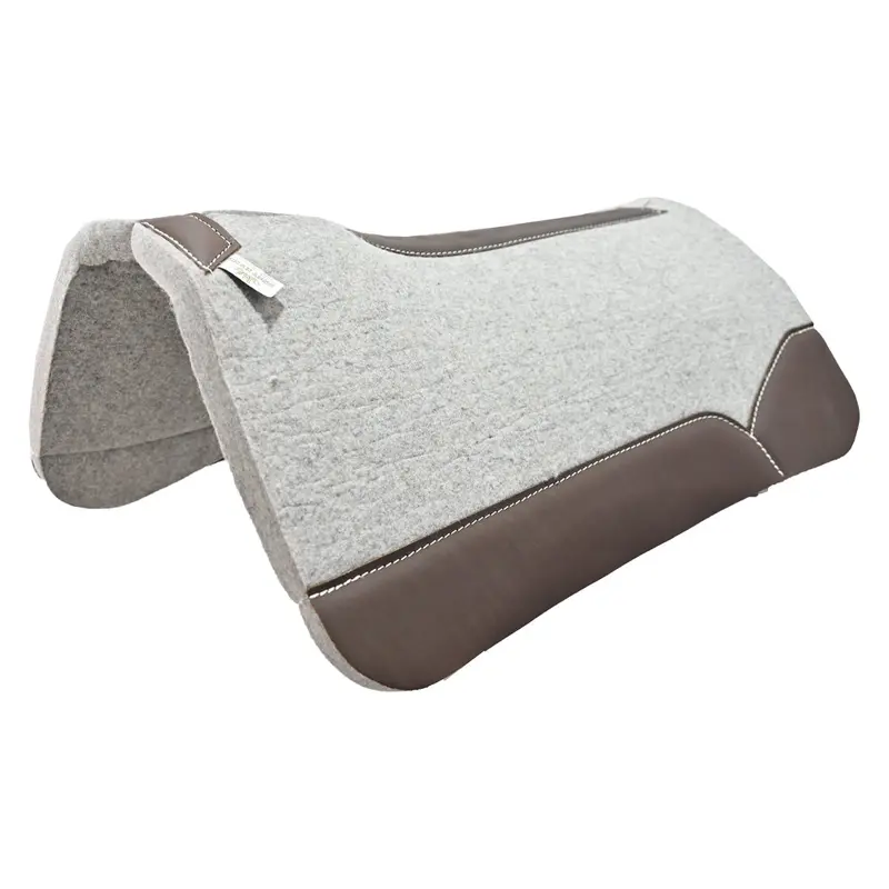 Best Ever 1" Kush Pad With Espresso Wear Leathers- 32"X32" 1