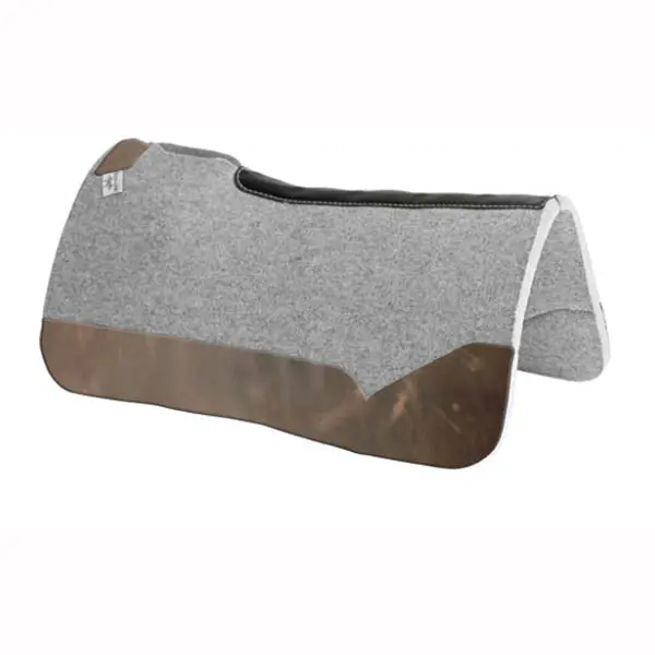 Best Ever 1" Kush Pad With Espresso Wear Leathers- 32"X32" 2