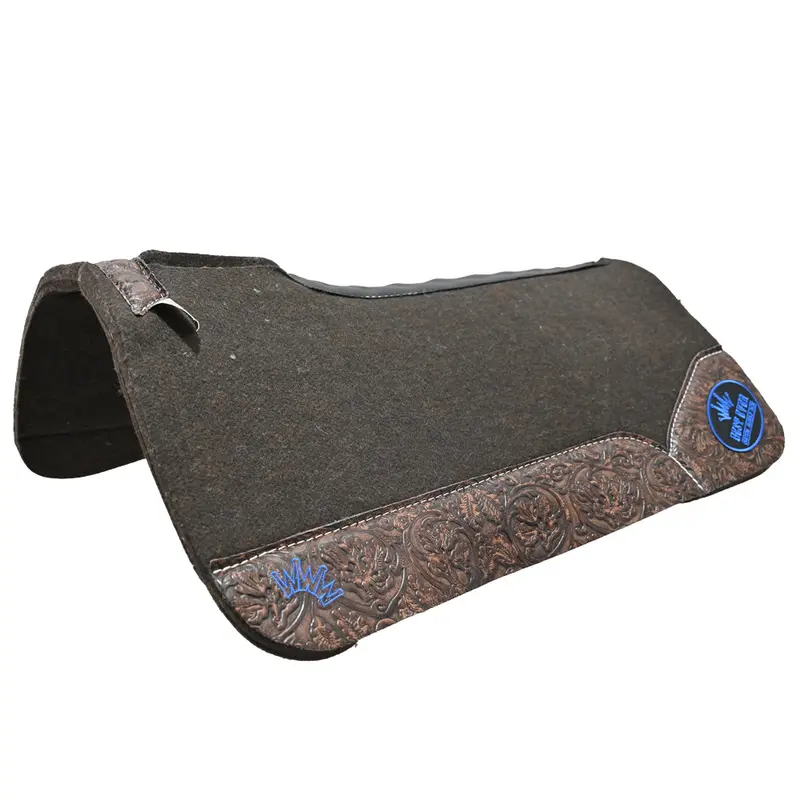 Best Ever 1" Og Pad With Brown Floral Wear Leathers- 30"X30" 1