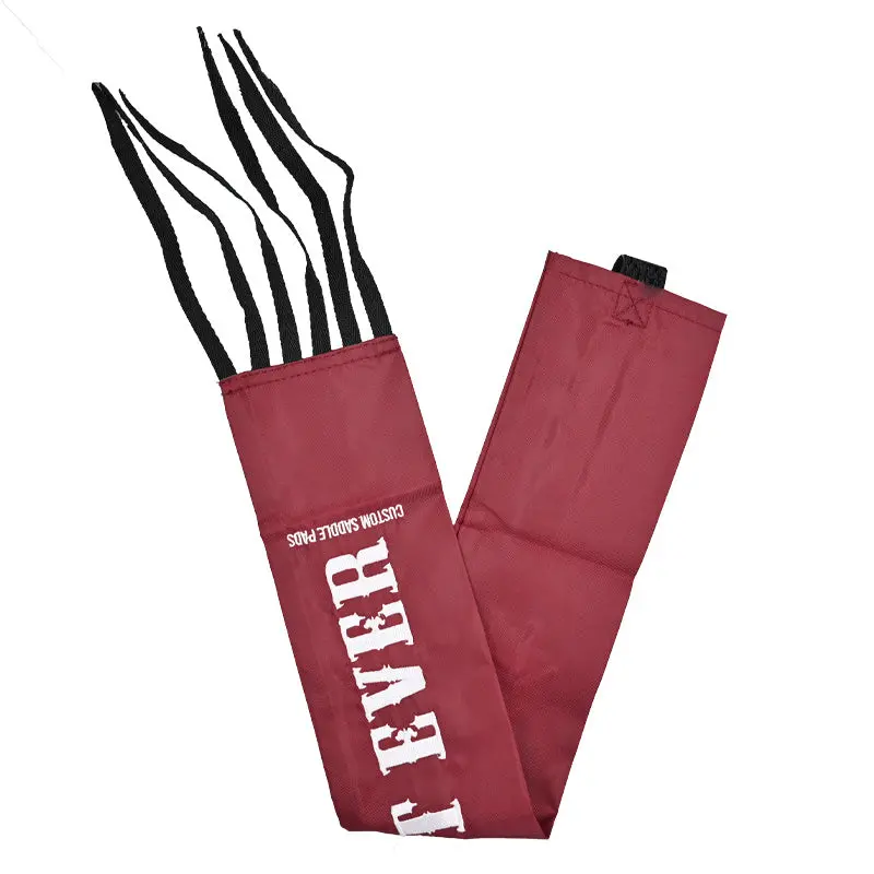 Best Ever Velcro Tail Bag- Maroon 2