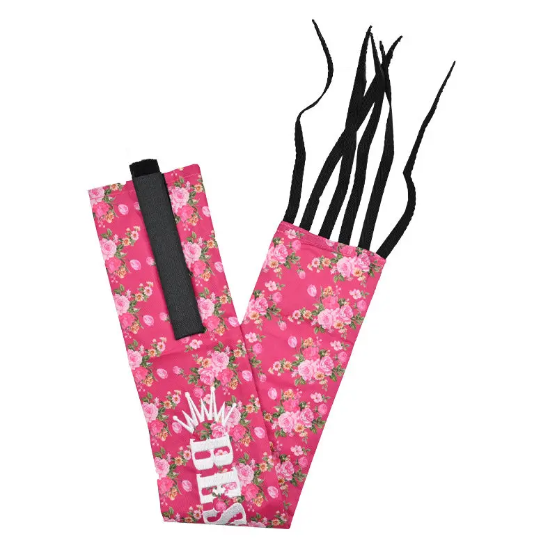 Best Ever Velcro Tail Bag- Pink Floral 1